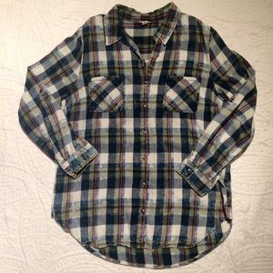 Tribal Jeans Flannel